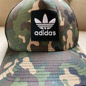 Adidas Originals Camo Trucker Hat